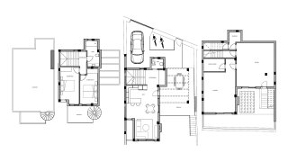 Villa floor plan, 3 bedrooms in ARENA GOLF No. 3